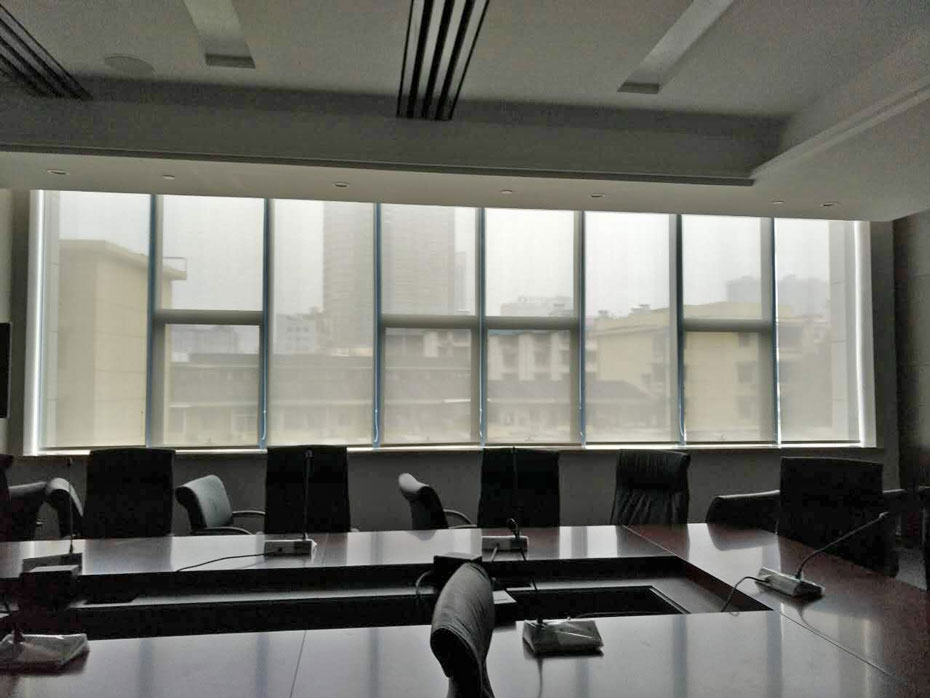 长沙恒丰银行办公楼窗帘3