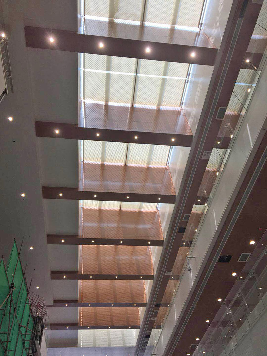 合肥京东方医院电动遮阳帘项目5