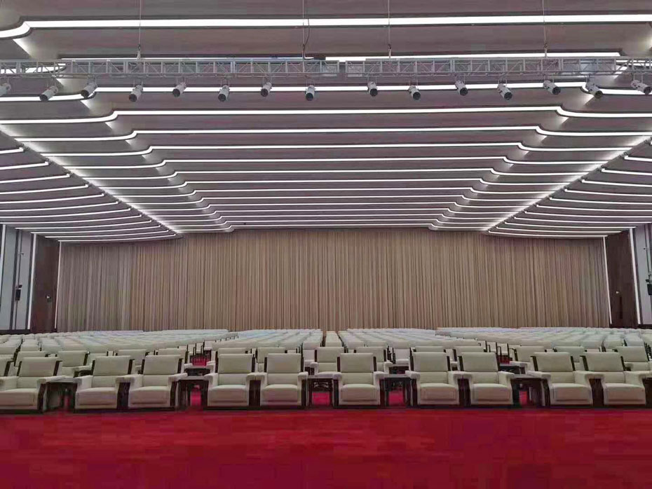 国家进口博览会主会场电动窗帘项目1