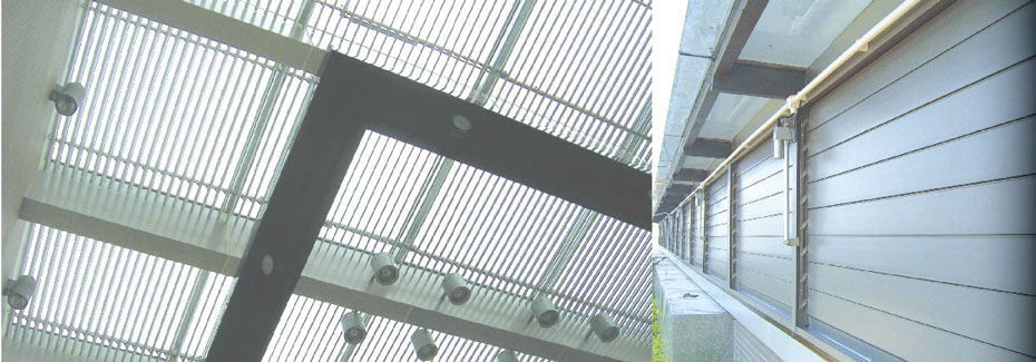 平板百叶应用效果
